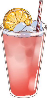 Indonesia Anime Style Pink Lemonade